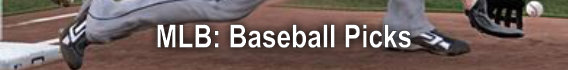 MLB Baseball picks