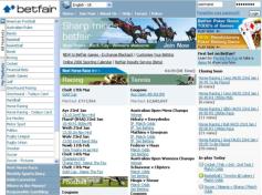 BetFairs home page - try the WHERE IS THE MONEY section to get you started