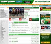 Home page at Paddy Power - check out the Daily cash back specials