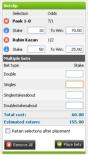 online betting slip