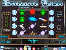A range of 8 new slots awaits you at Pinnacle Casino - this is a spacey/UFO themed 4 line progressive with feature game