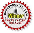 Bet365Poker was voted BEST POKER ROOM by our readers in 2006 and 2007