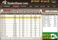 Poker room lobby at Doyles Room - click to visit this poker site now