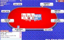 Players can opt for a mini window to play in - making multiple games [or play at work] easier to manage